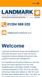 Mobile Screenshot of landmark-investments.co.uk